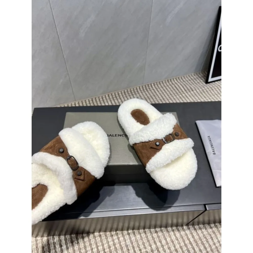2025FW レディース ファースリッパ BALENCIAGA バレンシアガ 冬コーデを格上げする高品質レプリカ 商品画像 6