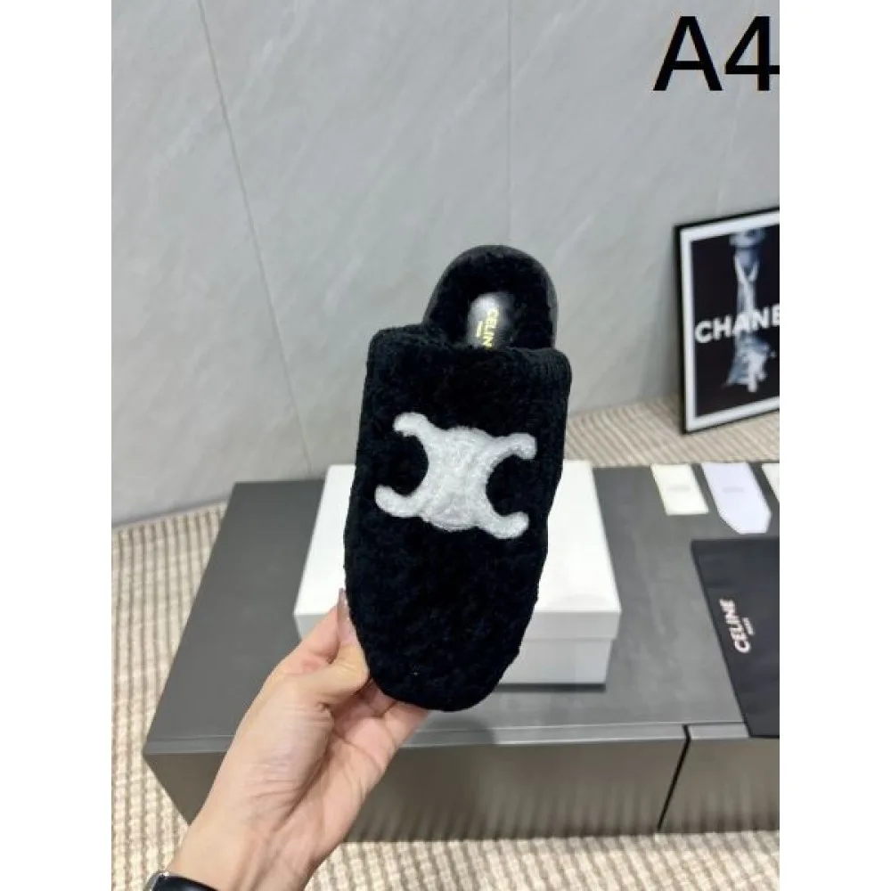 2025FW レディース ファースリッパ CELINE セリーヌ 豊富なカラーバリエが魅力の人気モデル 商品画像 4