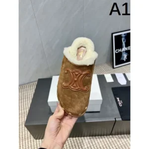 2025FW レディース ファースリッパ CELINE セリーヌ 美バランスで履き心地抜群の上品レプリカ 商品画像 1