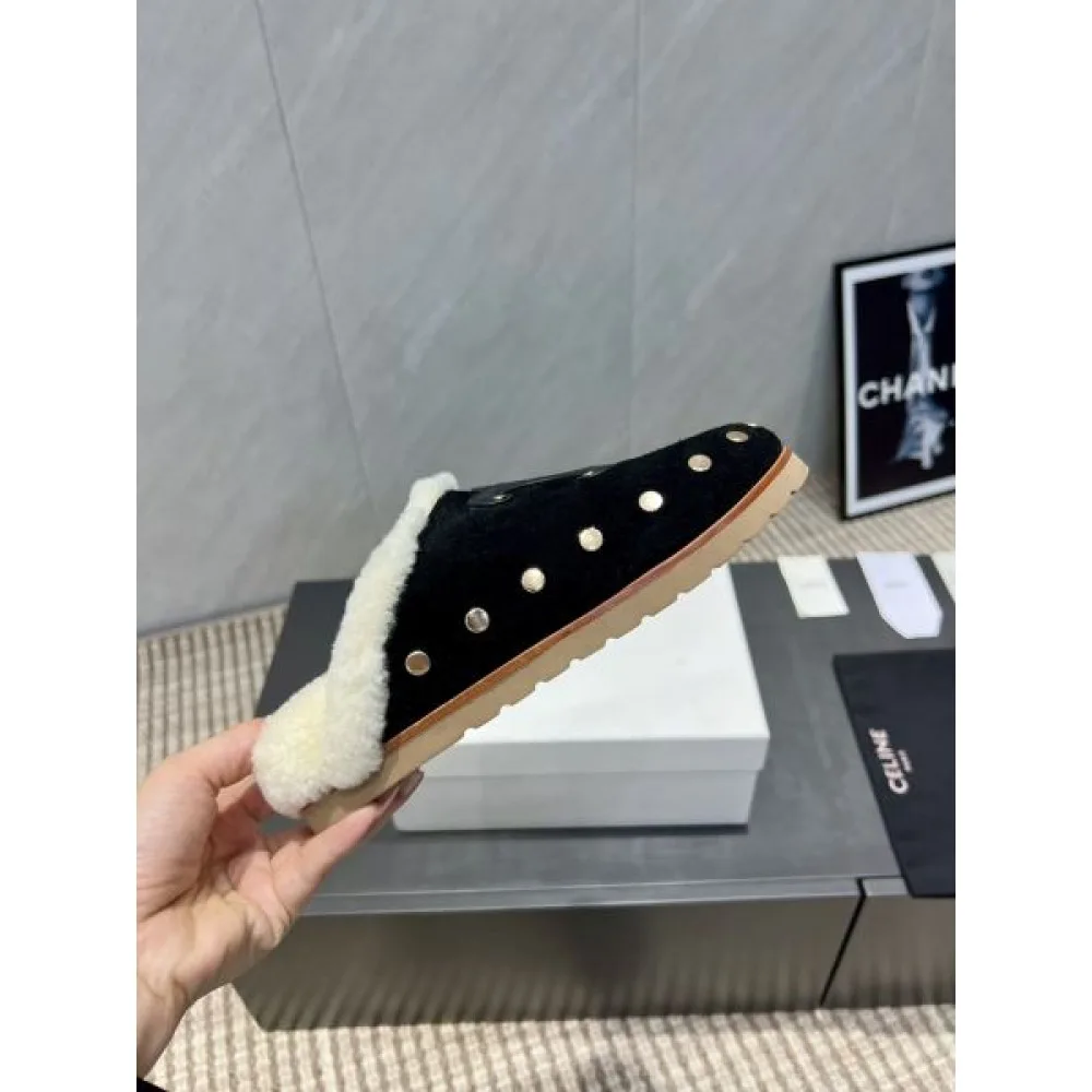 2025FW レディース ファースリッパ CELINE セリーヌ 美バランスで履き心地抜群の上品レプリカ 商品画像 6
