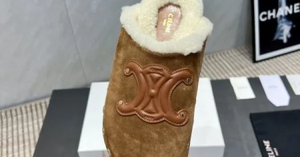2025FW レディース ファースリッパ CELINE セリーヌ 美バランスで履き心地抜群の上品レプリカ 商品画像 11