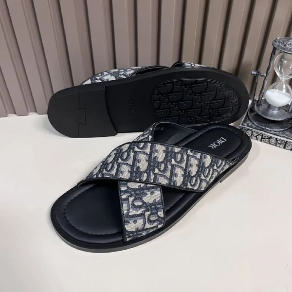 DIOR ディオール 2025SS キレイ色チェック春夏 メンズ用 サンダル 商品画像 6