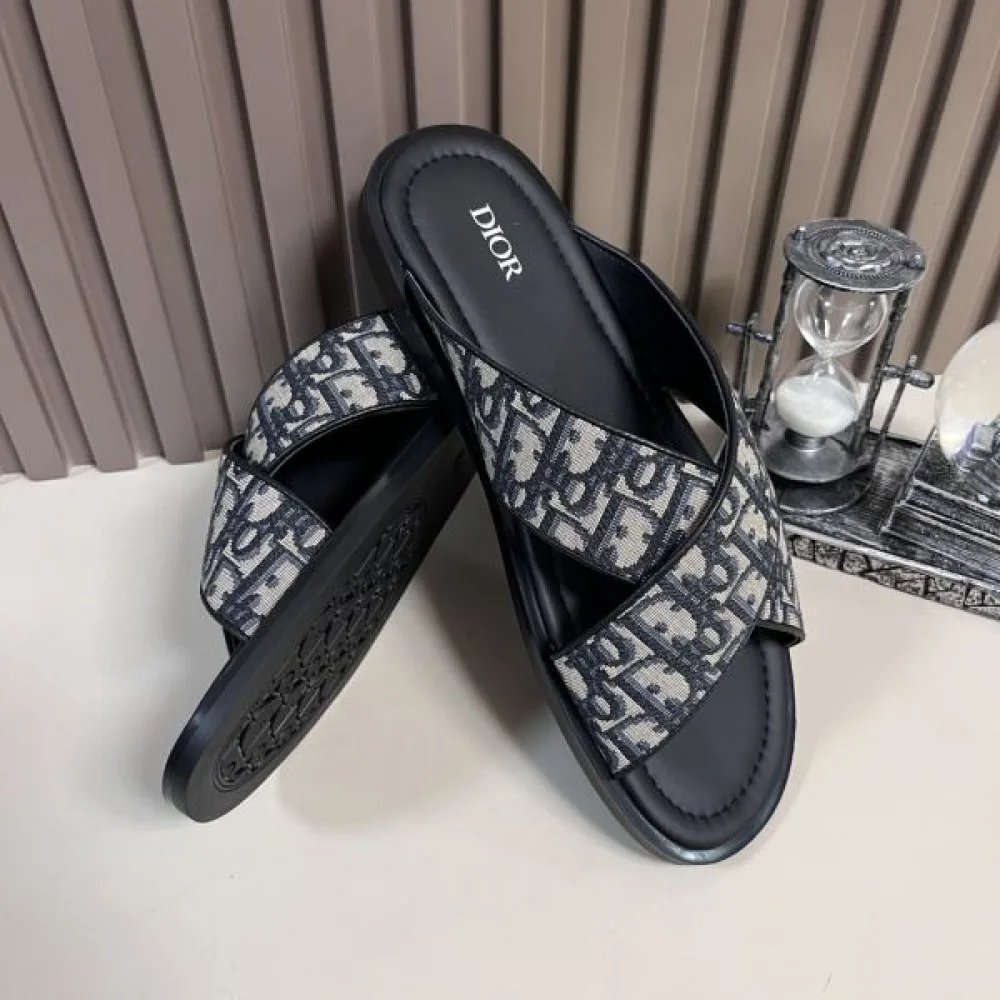 DIOR ディオール 2025SS キレイ色チェック春夏 メンズ用 サンダル 商品画像 7