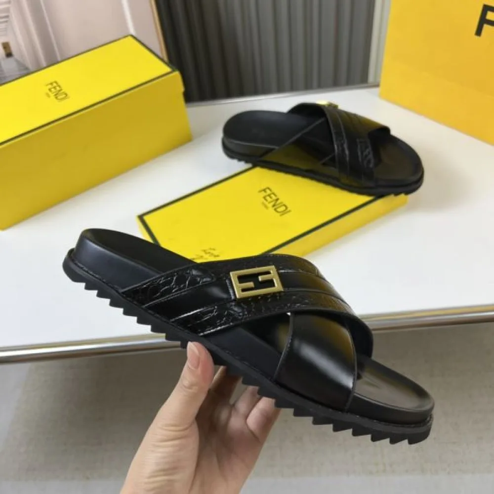 FENDI フェンデイ 2025SS 新作限定めっちゃ綺麗色 メンズ用 サンダル 商品画像 7