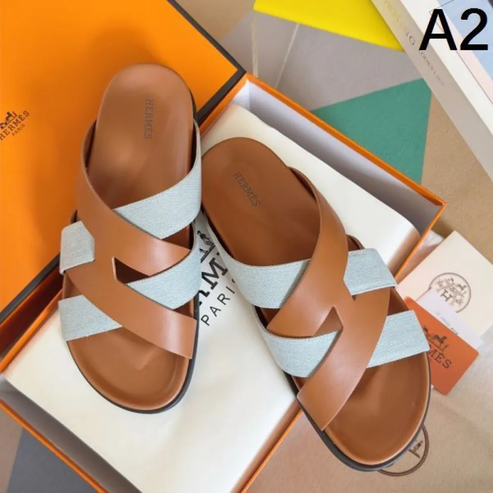 HERMES エルメス 2025SS すっきりしたシルエット メンズ用 サンダル 商品画像 2