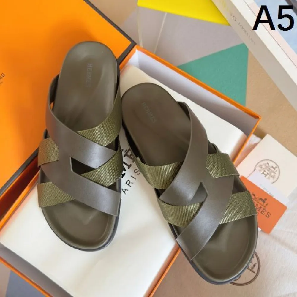 HERMES エルメス 2025SS すっきりしたシルエット メンズ用 サンダル 商品画像 5