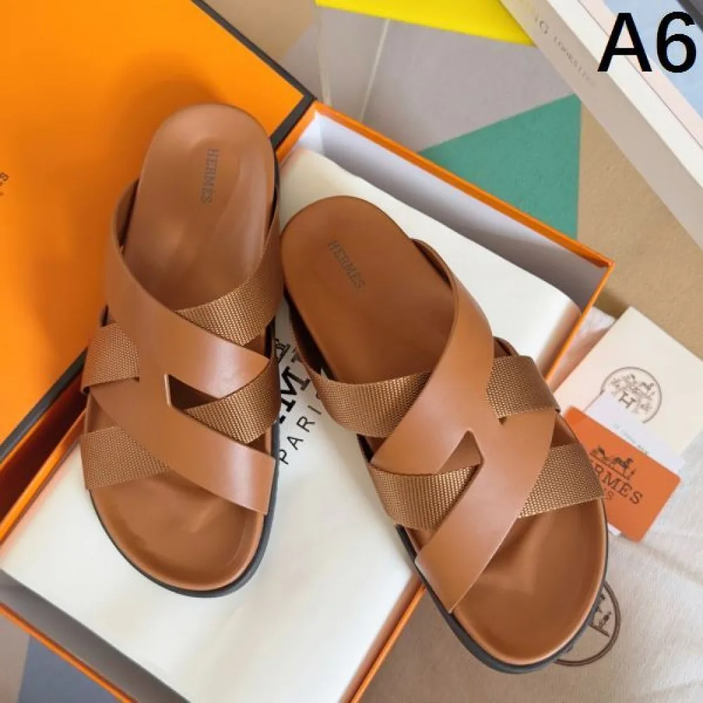 HERMES エルメス 2025SS すっきりしたシルエット メンズ用 サンダル 商品画像 6
