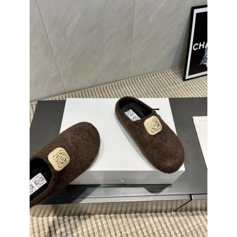 2025FW レディース ファースリッパ LOEWE ロエベ 冬の新作として注目の高級レプリカ 商品画像 7