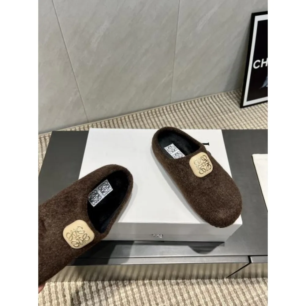 2025FW レディース ファースリッパ LOEWE ロエベ 冬の新作として注目の高級レプリカ 商品画像 8