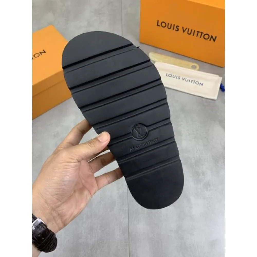LOUIS VUITTON ルイヴィトン 2025SS 大人気アイテム メンズ用 サンダル 商品画像 9