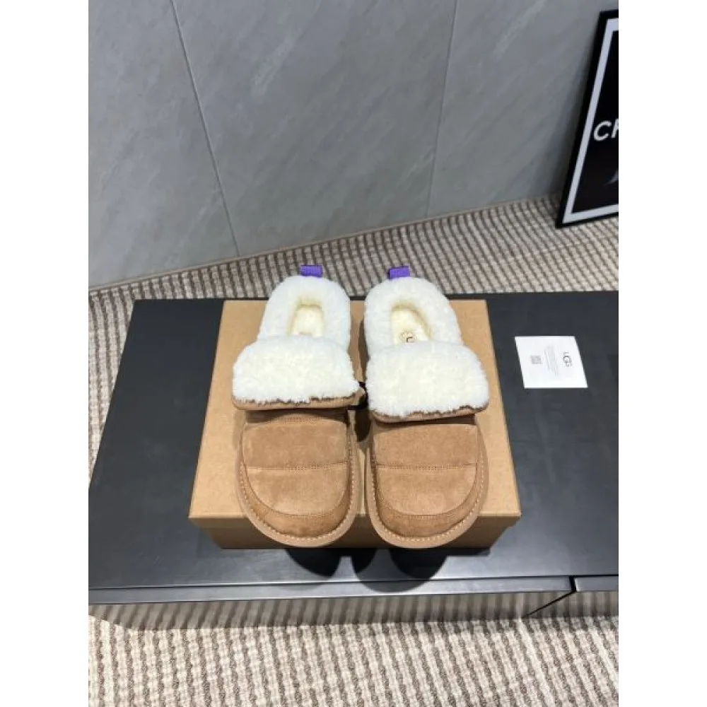 2025FW レディース ファースリッパ UGG アグ 海外限定入荷の高品質レプリカスリッパ 商品画像 3