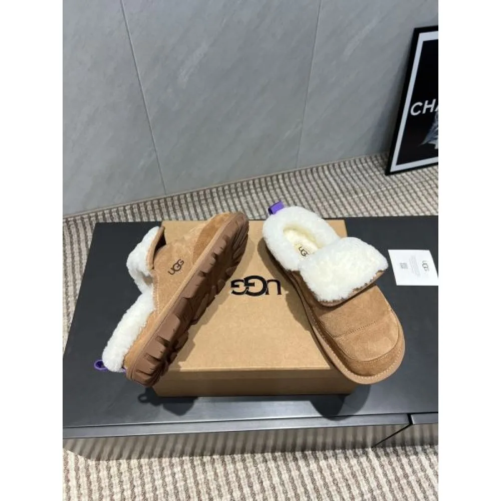 2025FW レディース ファースリッパ UGG アグ 海外限定入荷の高品質レプリカスリッパ 商品画像 8