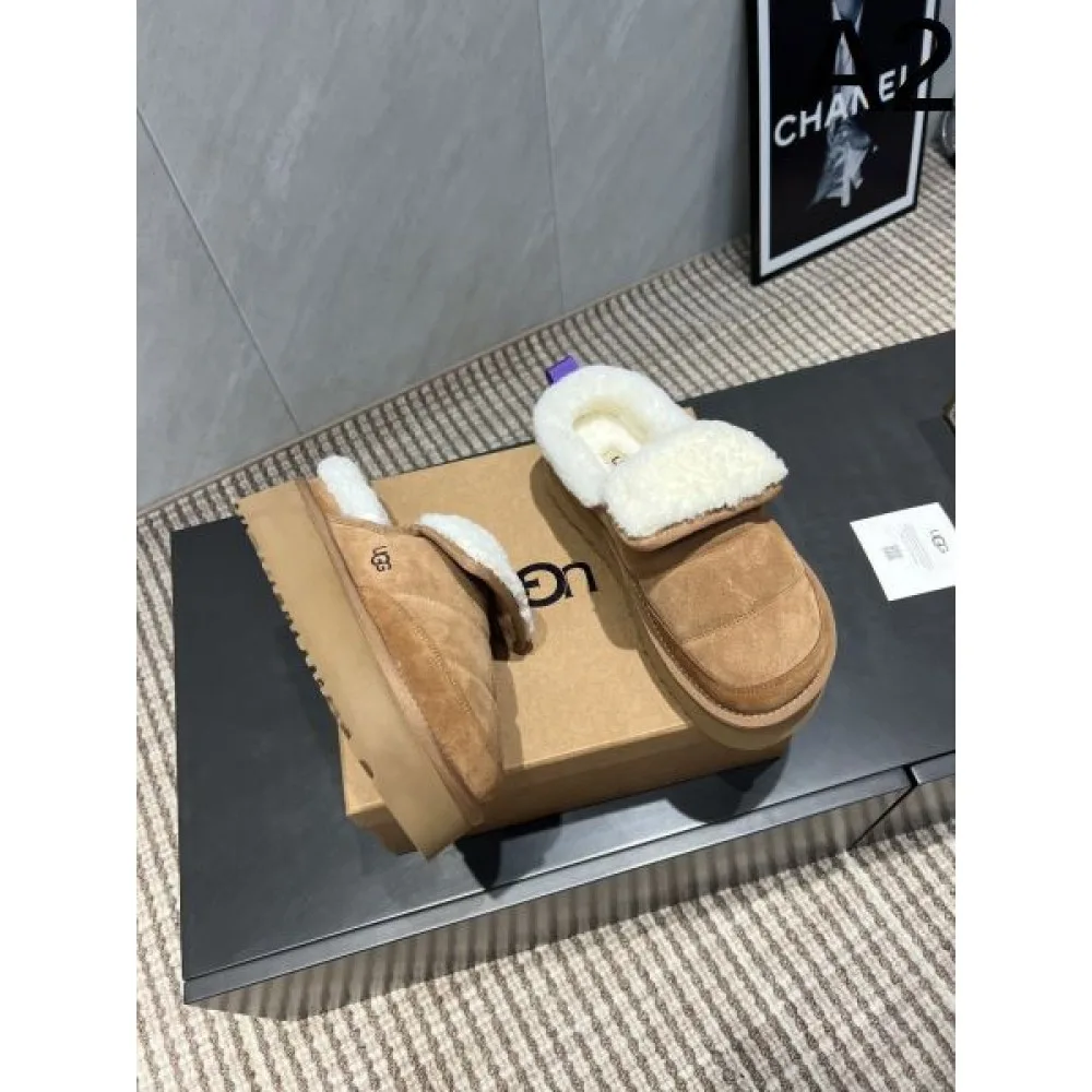 2025FW レディース ファースリッパ UGG アグ 秋冬に映えるクールな新作モデル 商品画像 2