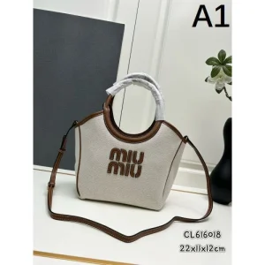 2025SS トートバッグ MIU MIU ミュウミュウ 人気セール低価 商品画像 1