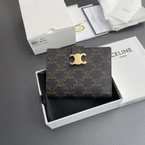 2025SS 人気が続行限定アイテム CELINE セリーヌ 二つ折り財布 商品画像 1
