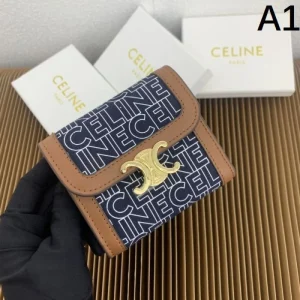 2025FW 三つ折り財布 CELINE セリーヌ 日本未上陸の話題のブランド 商品画像 1