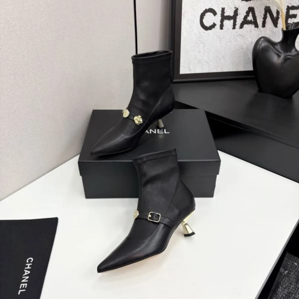 2025FW レディース ブーツ CHANEL シャネル 今冬必ず流行る上品ブーツ高品質復刻 商品画像 4
