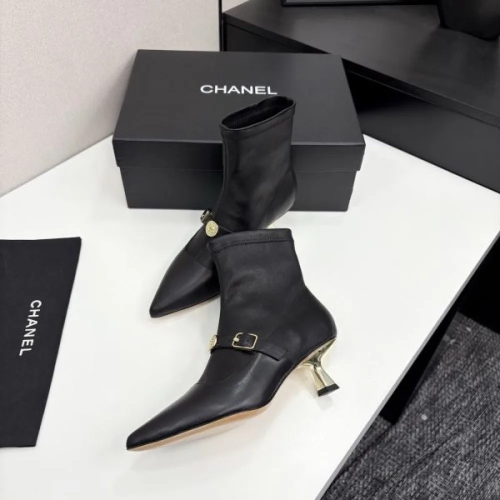 2025FW レディース ブーツ CHANEL シャネル 今冬必ず流行る上品ブーツ高品質復刻 商品画像 5