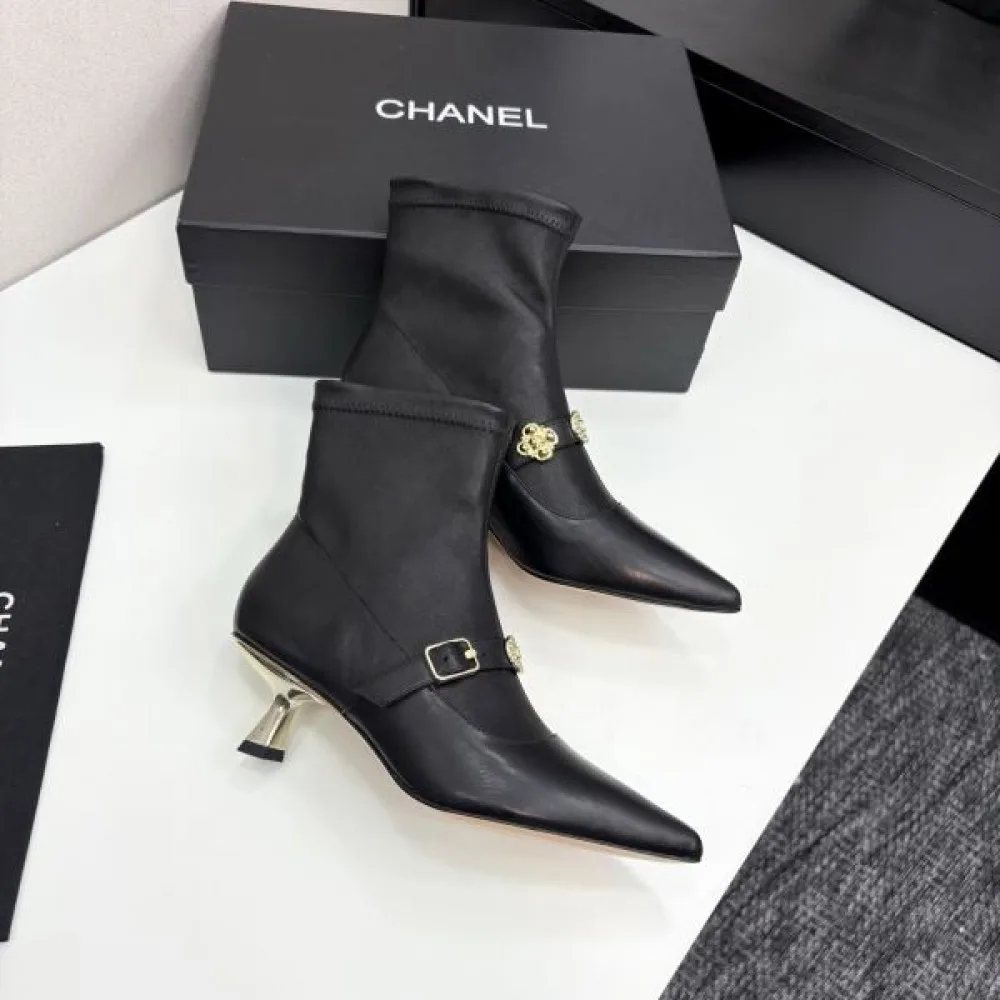 2025FW レディース ブーツ CHANEL シャネル 今冬必ず流行る上品ブーツ高品質復刻 商品画像 7