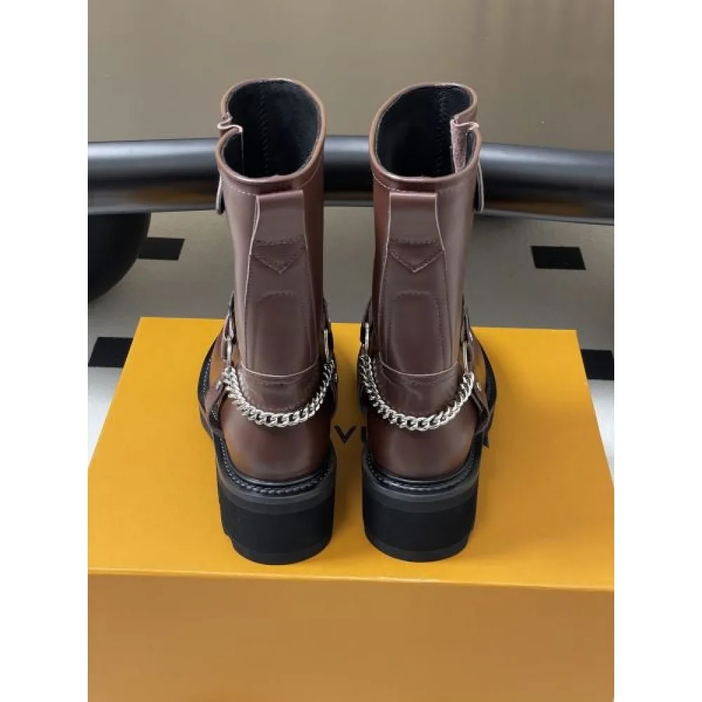 2025FW レディース ブーツ LOUIS VUITTON ルイヴィトン ファン必見の秋冬限定レプリカ 商品画像 7