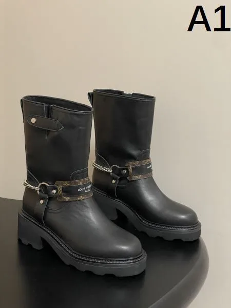 2025FW レディース ブーツ LOUIS VUITTON ルイヴィトン ファン必見の秋冬限定レプリカ 商品画像 10