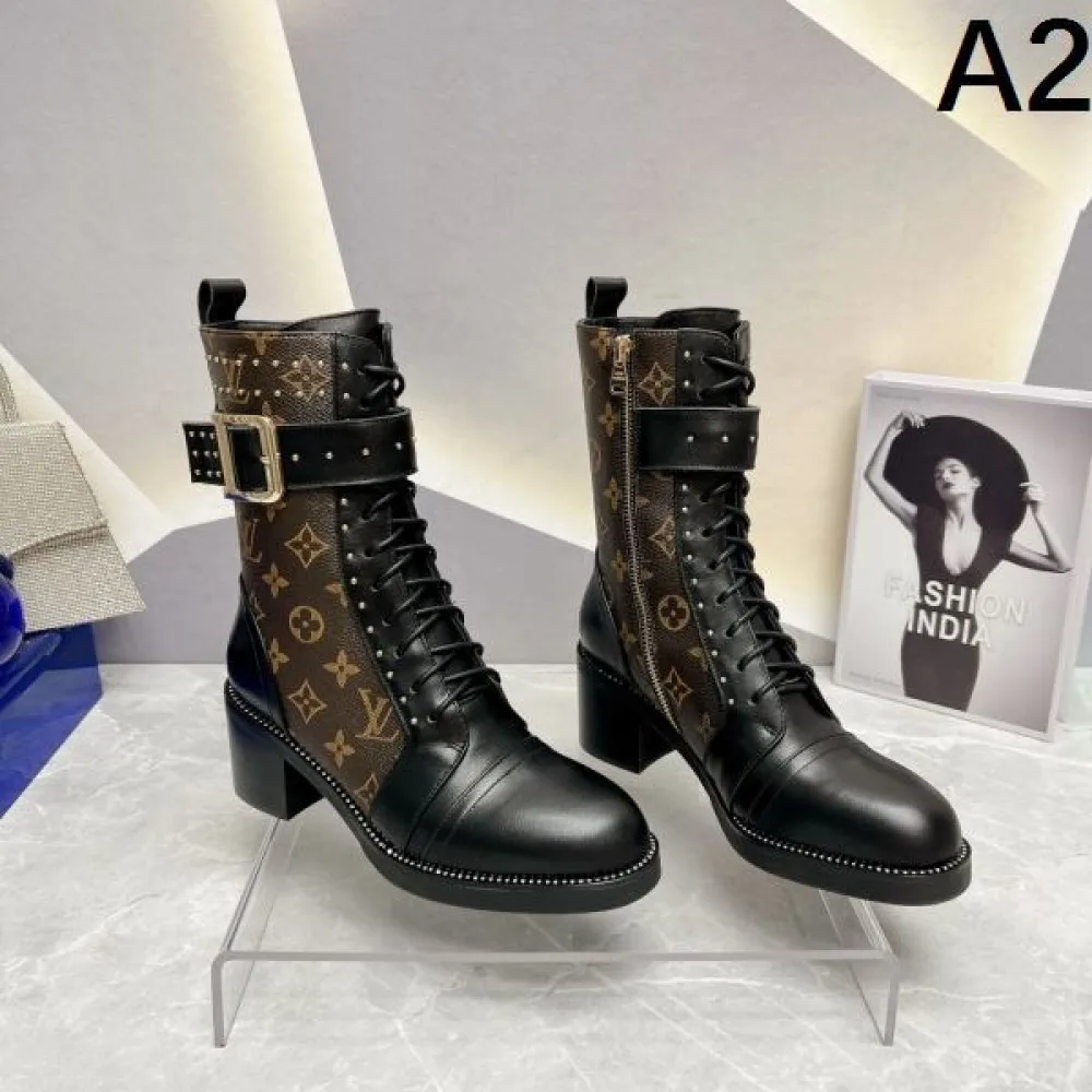 2025FW レディース ブーツ LOUIS VUITTON ルイヴィトン 人気モデル冬季新作復刻品 商品画像 2
