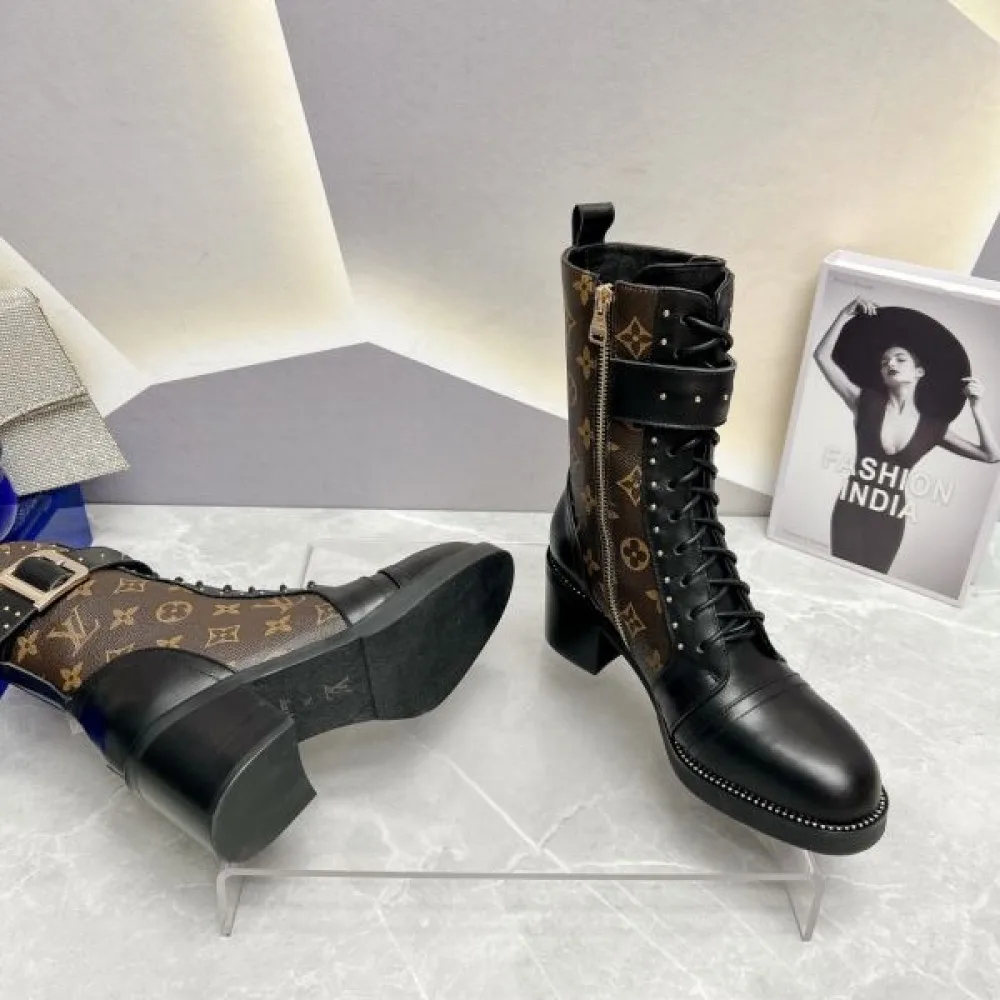 2025FW レディース ブーツ LOUIS VUITTON ルイヴィトン 人気モデル冬季新作復刻品 商品画像 9
