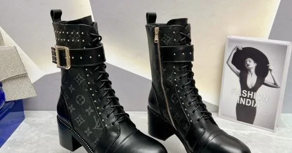 2025FW レディース ブーツ LOUIS VUITTON ルイヴィトン 人気モデル冬季新作復刻品 商品画像 11