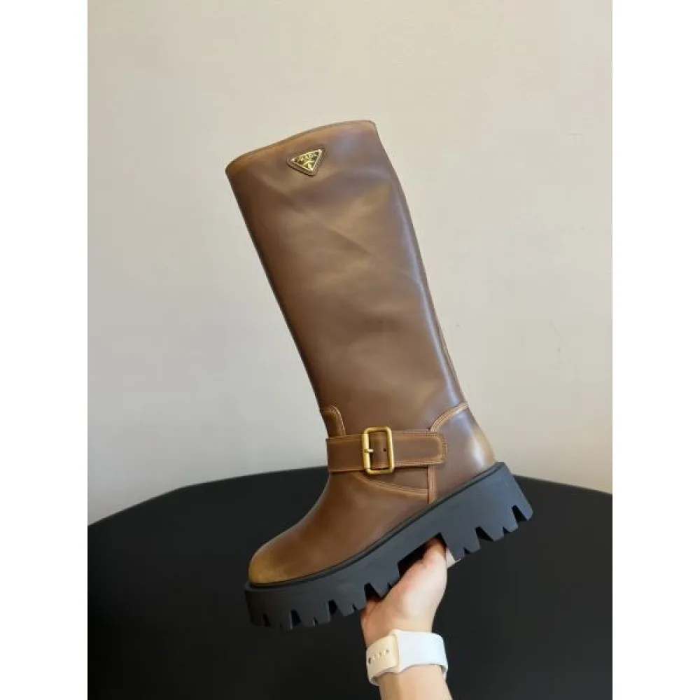 2025FW レディース ブーツ PRADA プラダ 贈るべき高級プレゼントレプリカ 商品画像 4