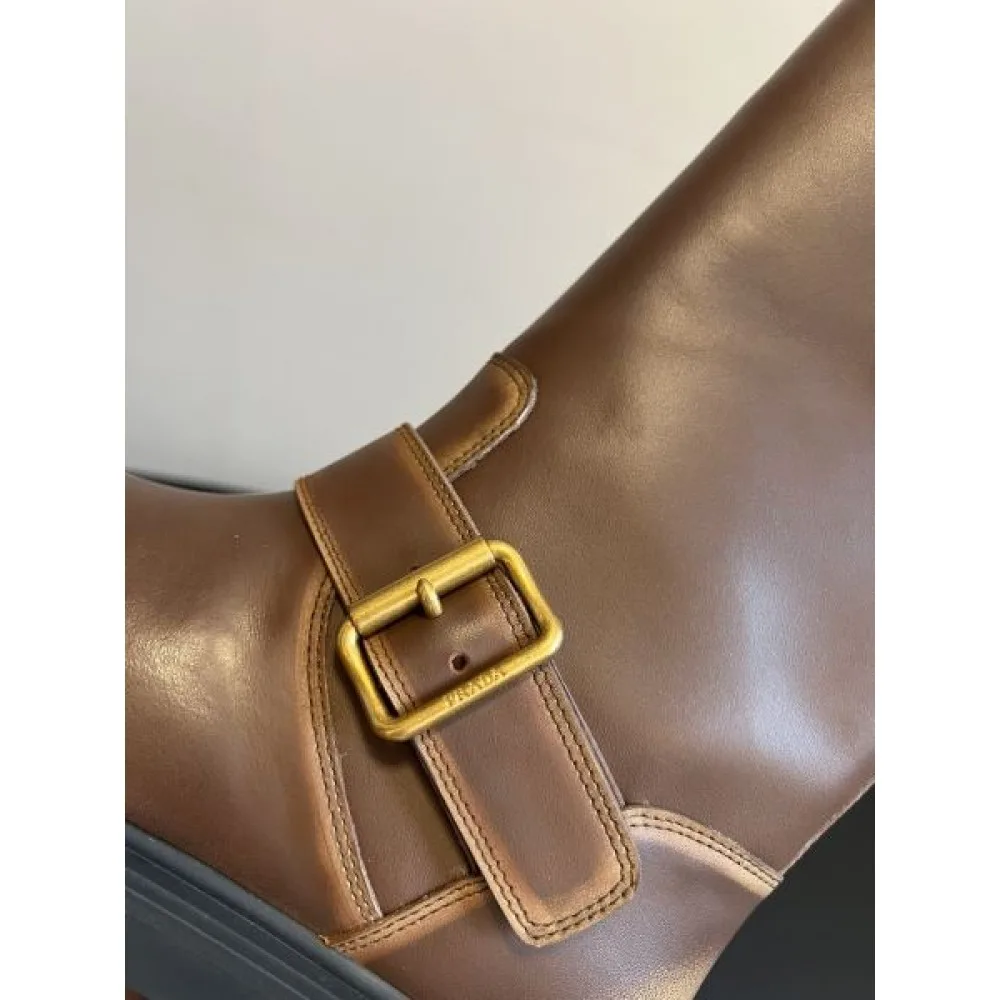 2025FW レディース ブーツ PRADA プラダ 贈るべき高級プレゼントレプリカ 商品画像 6