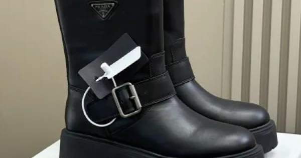 2025FW レディース ブーツ PRADA プラダ 一目置かれる秋冬最新トレンドブーツ 商品画像 9