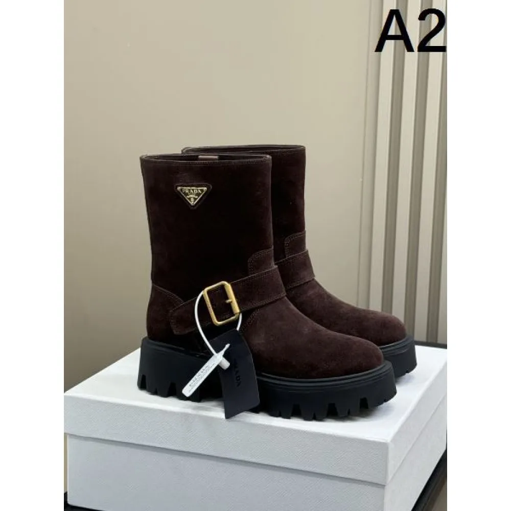 2025FW レディース ブーツ PRADA プラダ 期待度抜群の高品質レプリカアイテム 商品画像 2