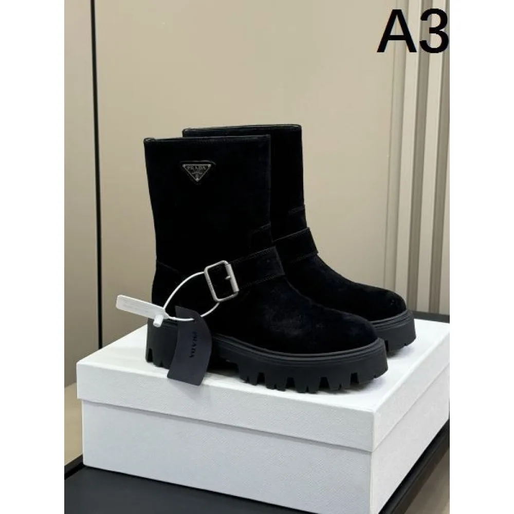 2025FW レディース ブーツ PRADA プラダ 期待度抜群の高品質レプリカアイテム 商品画像 3