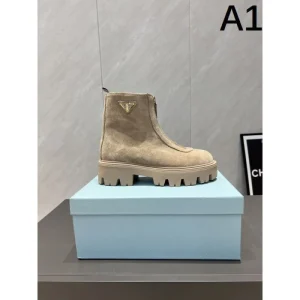 2025FW レディース ブーツ PRADA プラダ 日本未上陸注目ブランドレプリカ 商品画像 1