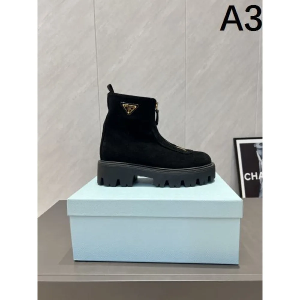 2025FW レディース ブーツ PRADA プラダ 日本未上陸注目ブランドレプリカ 商品画像 3