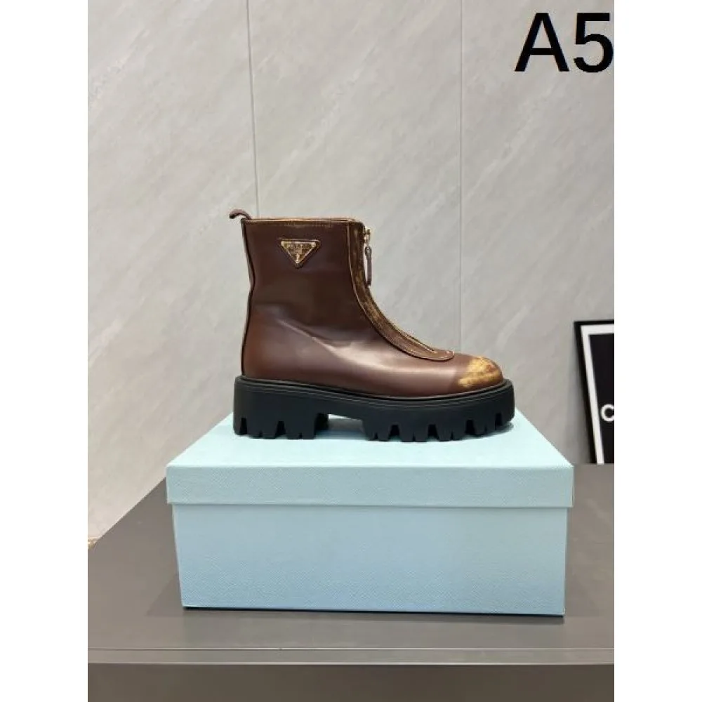 2025FW レディース ブーツ PRADA プラダ 日本未上陸注目ブランドレプリカ 商品画像 5