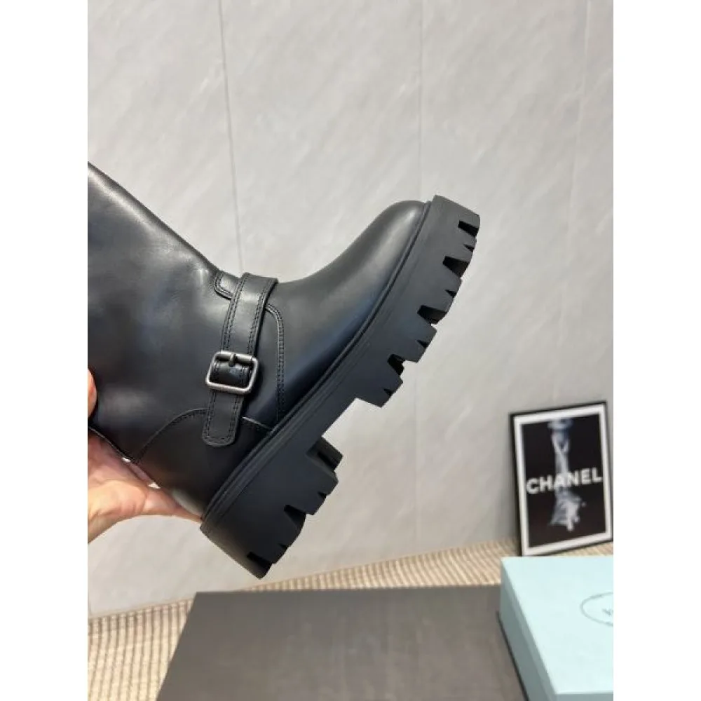 2025FW レディース ブーツ PRADA プラダ 大人の印象を放つ上品レプリカ 商品画像 8