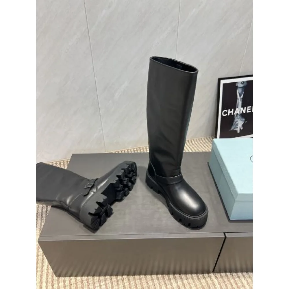2025FW レディース ブーツ PRADA プラダ 大人の印象を放つ上品レプリカ 商品画像 10
