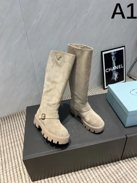 2025FW レディース ブーツ PRADA プラダ 大人の印象を放つ上品レプリカ 商品画像 11