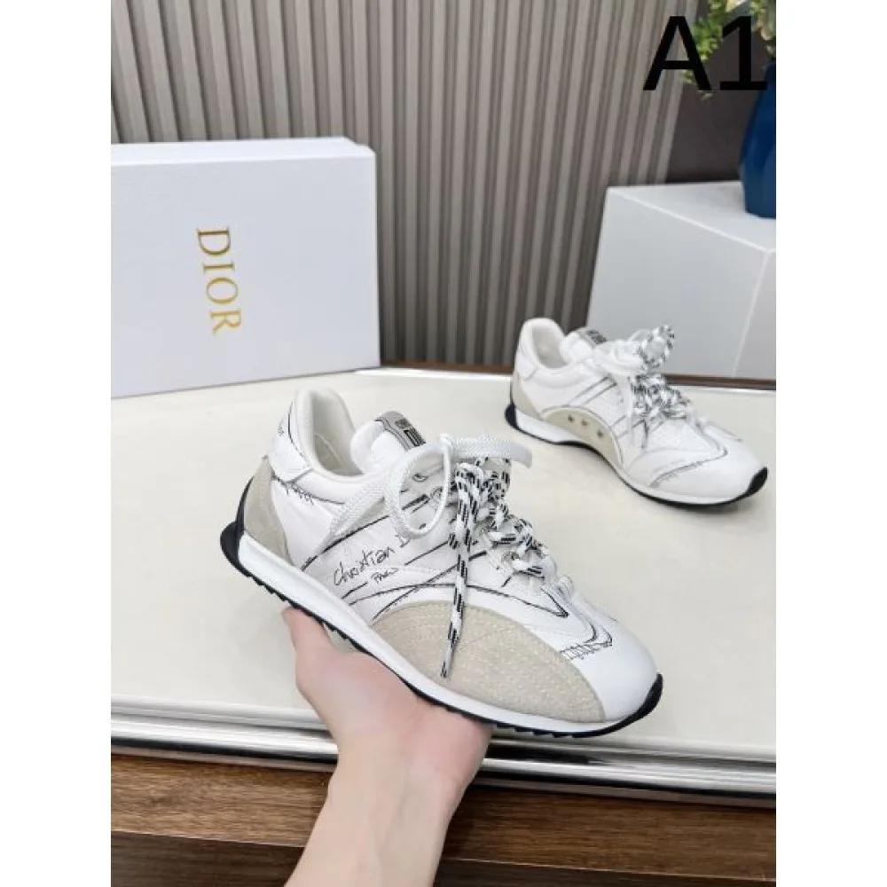 2025SS DIOR ディオール キレイ色チェック春夏 レディース用 スニーカー 商品画像 1