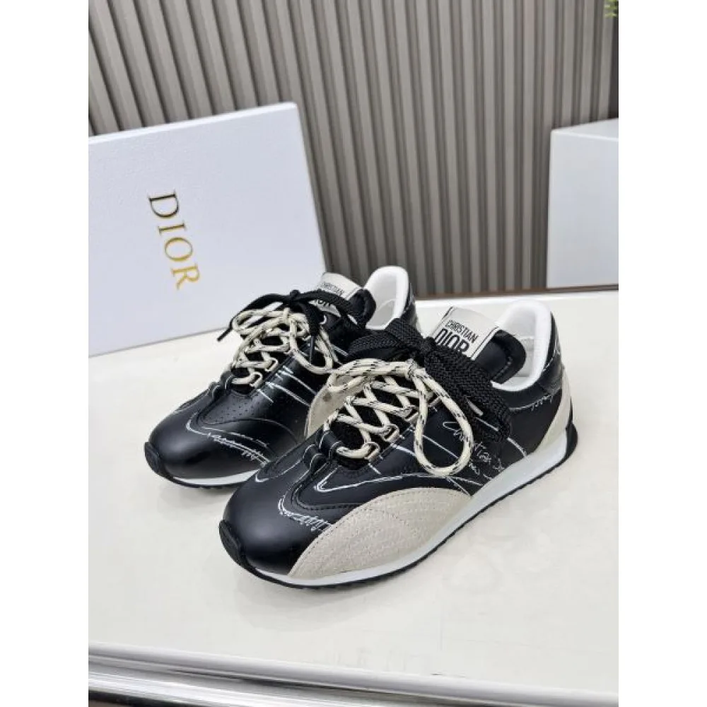 2025SS DIOR ディオール キレイ色チェック春夏 レディース用 スニーカー 商品画像 6