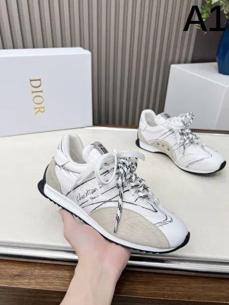 2025SS DIOR ディオール キレイ色チェック春夏 レディース用 スニーカー 商品画像 10