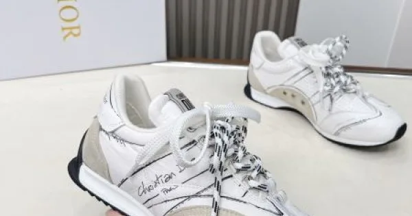 2025SS DIOR ディオール キレイ色チェック春夏 レディース用 スニーカー 商品画像 11