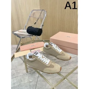2025SS MIU MIU ミュウミュウ 話題沸騰中 レディース用 スニーカー 商品画像 1