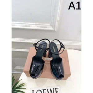 2026新作 サンダル MIU MIU ミュウミュウ 今だけ特価 お買い得人気商品 商品画像 1