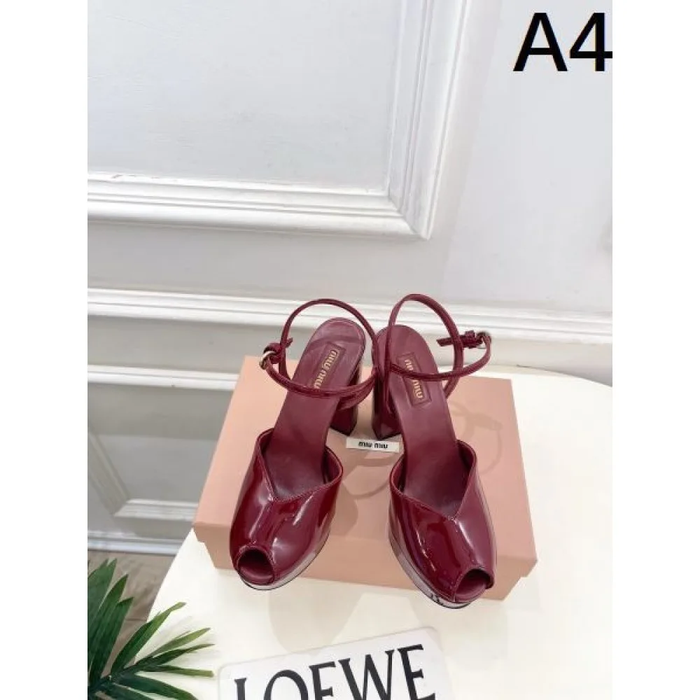 2026新作 サンダル MIU MIU ミュウミュウ 今だけ特価 お買い得人気商品 商品画像 4