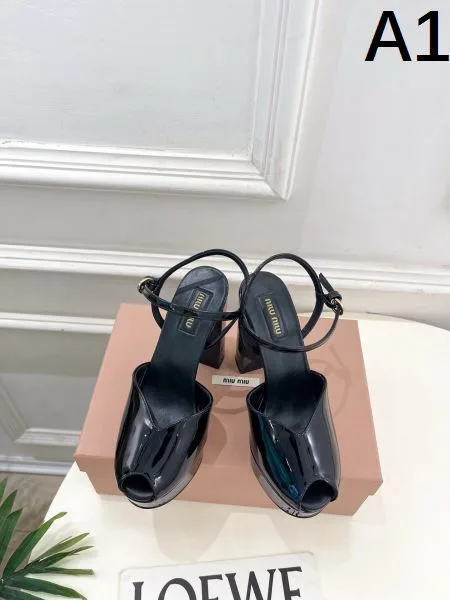 2026新作 サンダル MIU MIU ミュウミュウ 今だけ特価 お買い得人気商品 商品画像 11