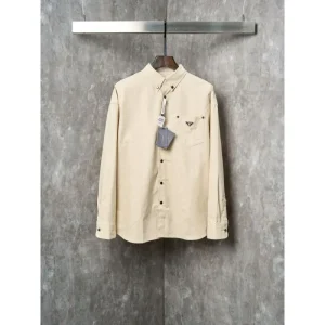 2026新品 長袖シャツ PRADA プラダ 春夏トレンドを牽引する洗練モデル 商品画像 1