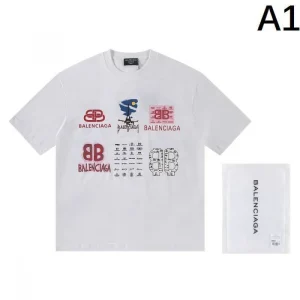 2026新品 半袖Tシャツ BALENCIAGA バレンシアガ デイリーユースに最適な万能デザイン 商品画像 1