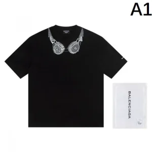 2026新品 半袖Tシャツ BALENCIAGA バレンシアガ 洗練されたデザイン 人気ストリートTシャツ 商品画像 1